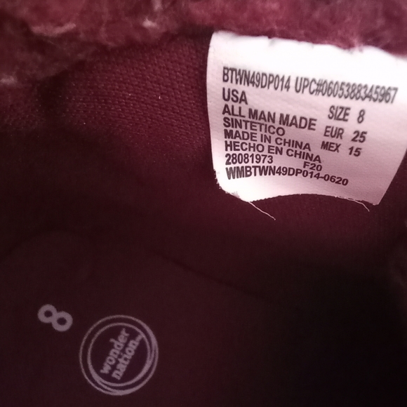 Wonder nation boots for boys. Size 8 - Picture 5 of 6